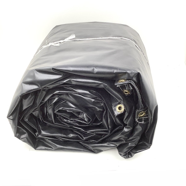 Harp Tarp 8ft Drop Flatbed Tarp W/Flap, SLLW-8-BK SLLW-8-BK - main